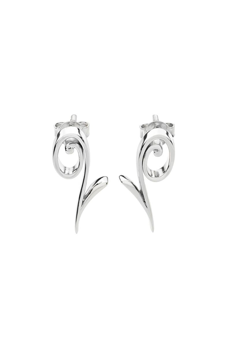 Lucy Quartermaine Dainty Q Studs, Main, color, Sterling Silver