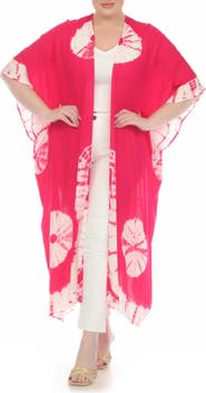 BOHO ME Tie Dye Cover-Up Kaftan