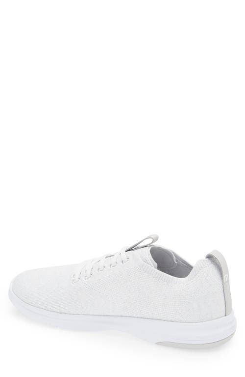 Travismathew The Daily Lite Sneaker In Heather White