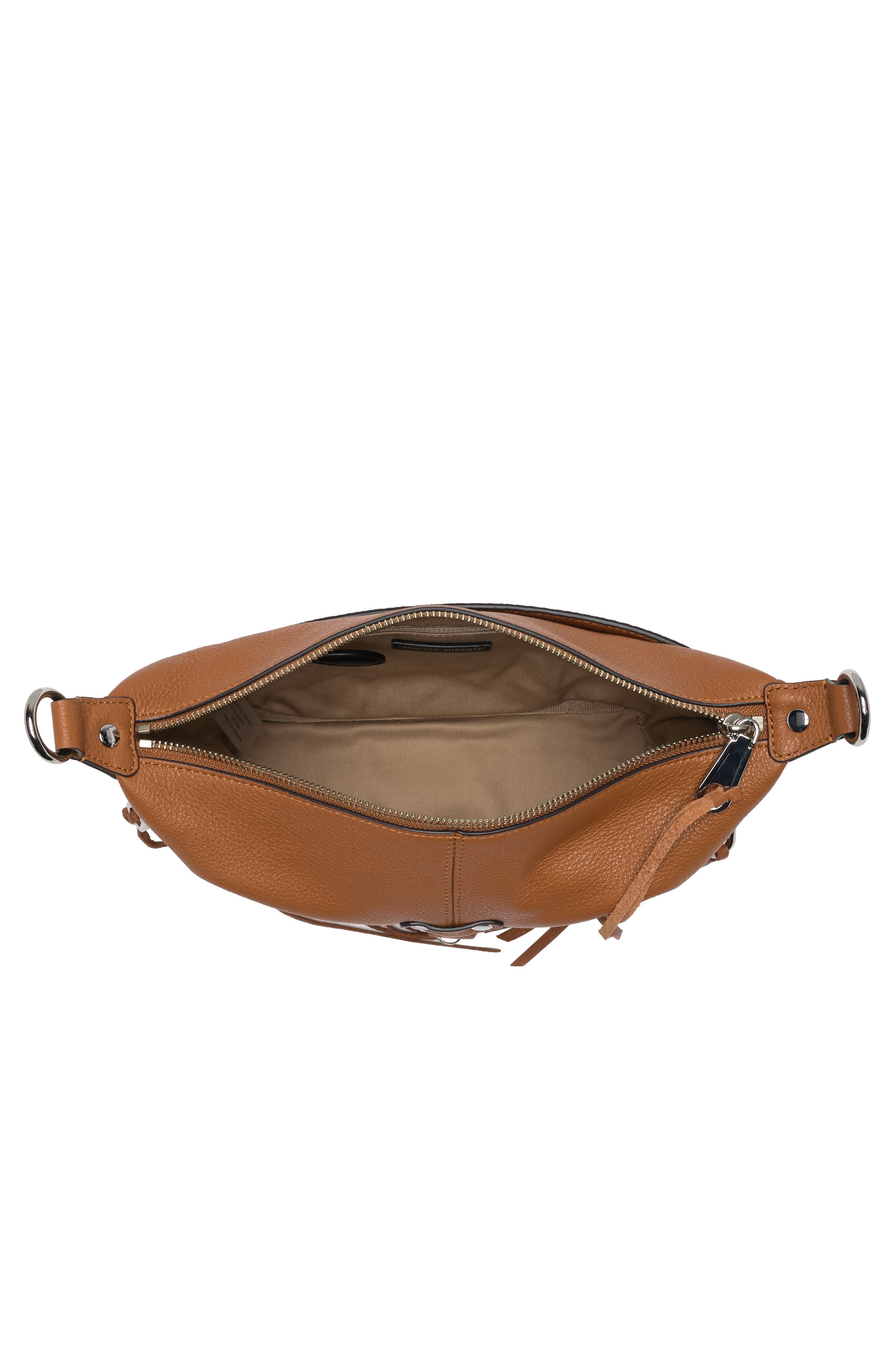 Rebecca Minkoff Small Julian Leather Crossbody Bag, Alternate, color, 