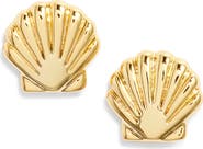 Kiara by Ki-ele Sunrise Shell Stud Earrings