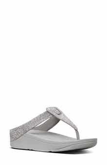 Isabelle Toe Post Wedge Sandal