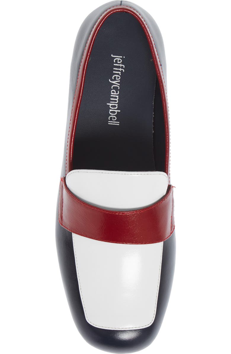 Jeffrey Campbell Student Platform Loafer, Alternate, color,