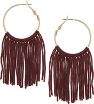 OLIVIA WELLES Rosalina String Drop Earrings