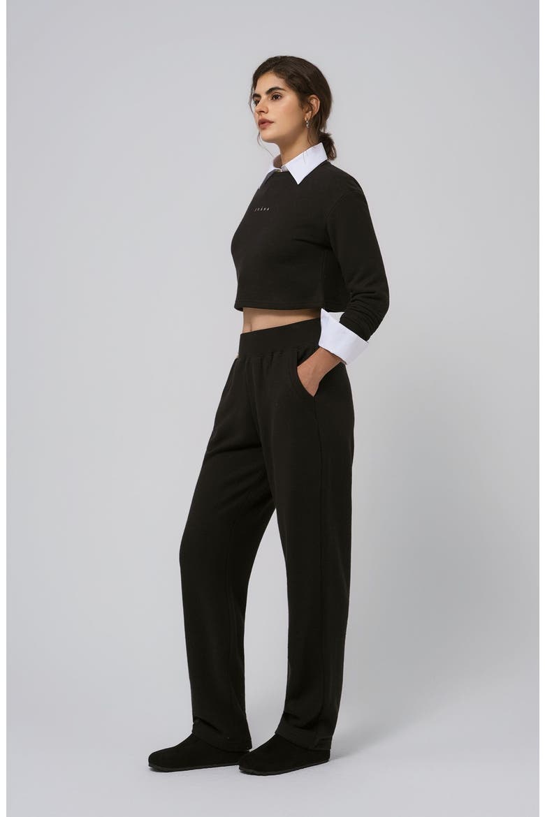 Off Hours Mid Rise Joggers, Alternate, color, black