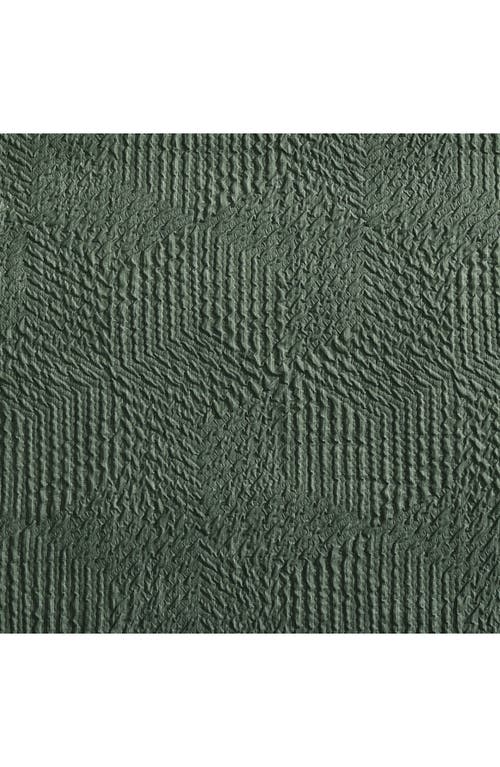 Nautica Point Harbor Embossed Comforter Set In Fern Green