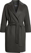 Max Mara Arona Belted Virgin Wool Wrap Coat