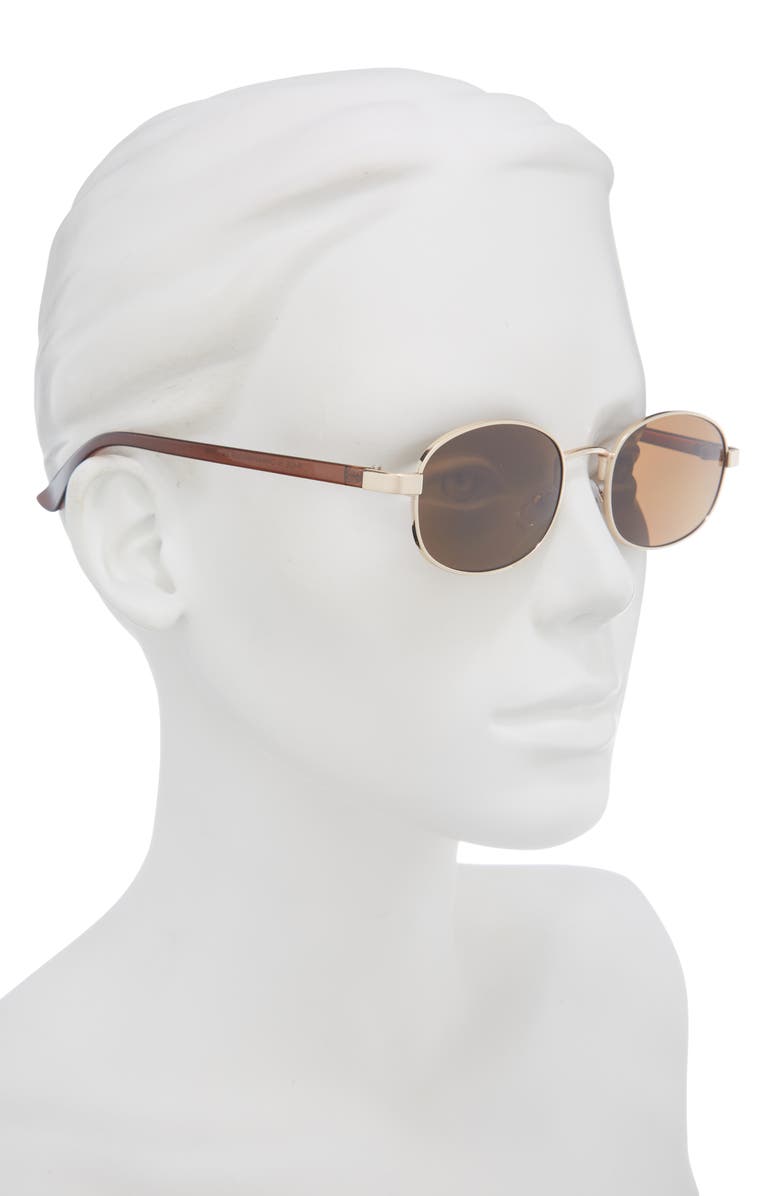 BP. Round Sunglasses, Alternate, color, Gold