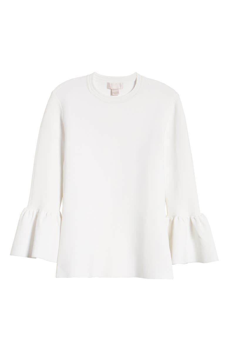 Rachel Parcell Exaggerated Bell Sleeve Sweater, Alternate, color, 