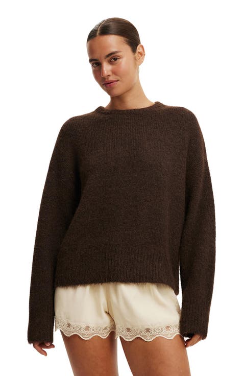 Women's Luxe Crew Neck Sweater