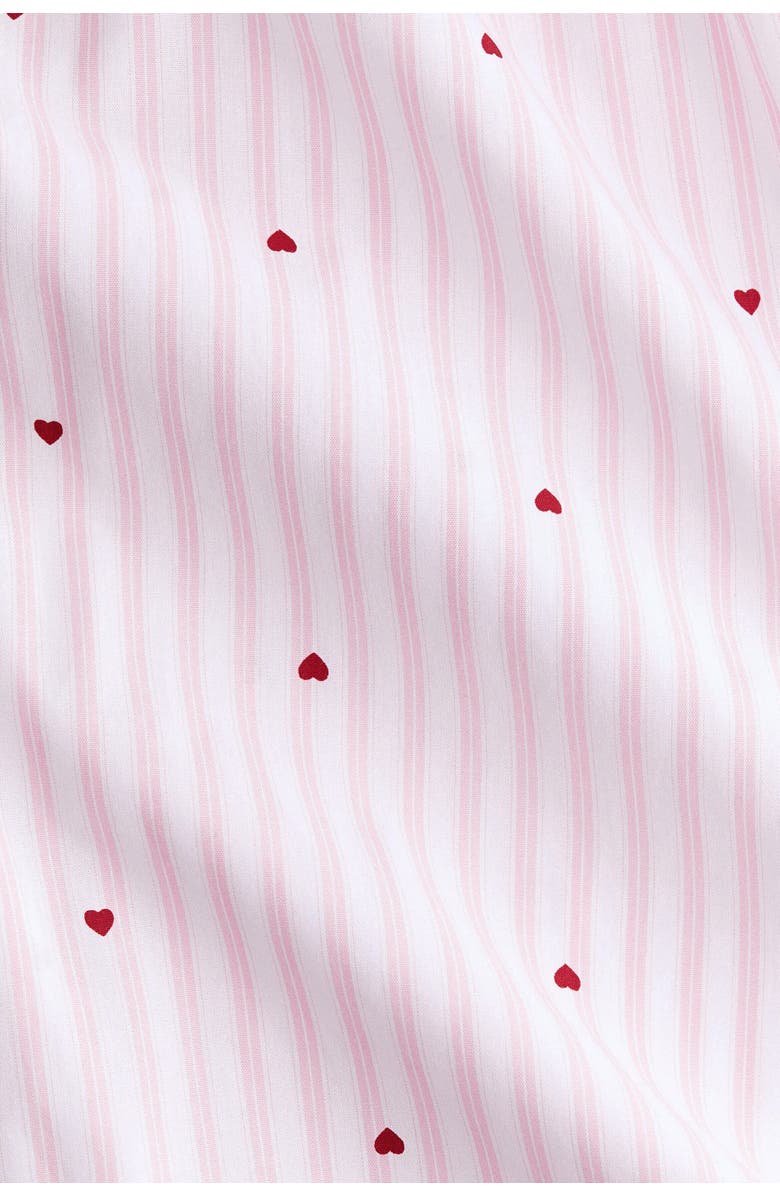 H&M Mama cotton pajama pants, Alternate, color, Pink/Hearts