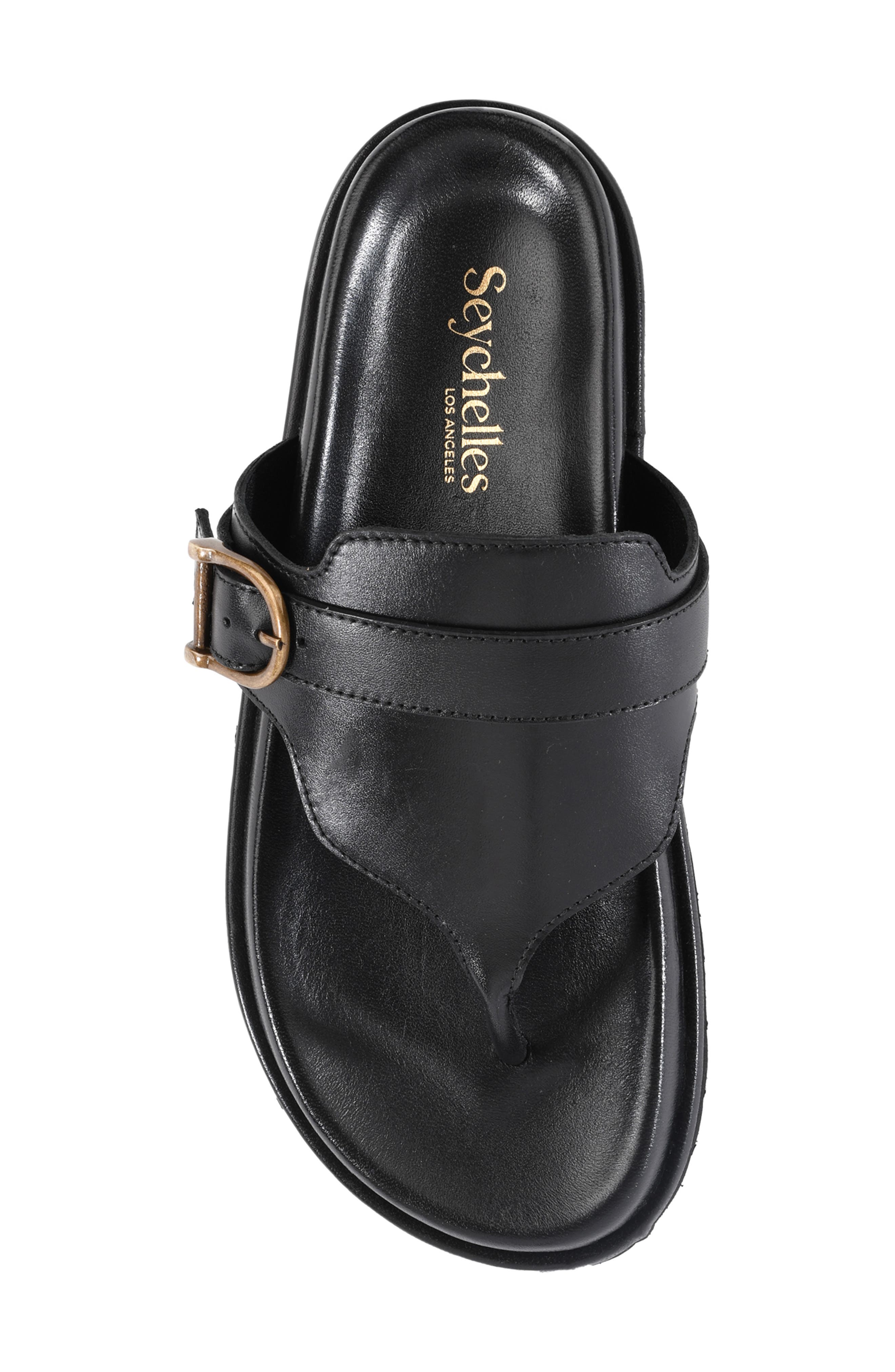 Seychelles Santa Cruz Sandal, Alternate, color, Black