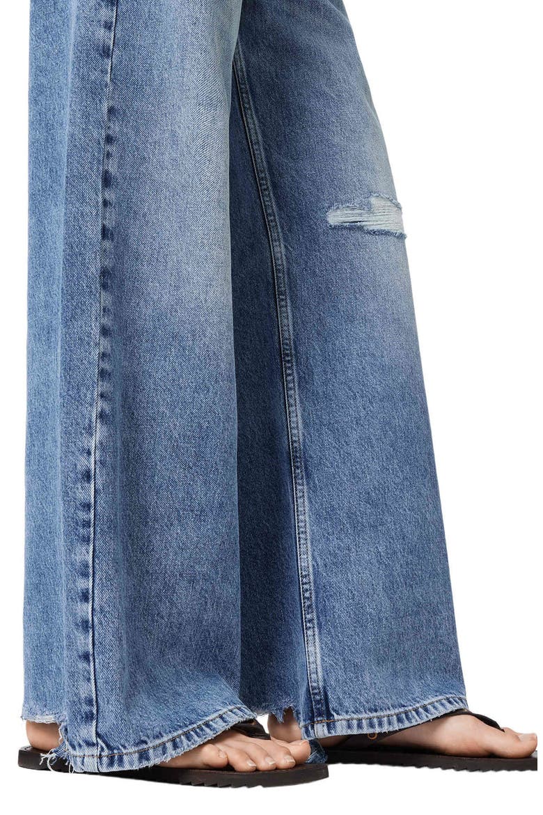 Tia Distressed Jeans, Alternate, color, DESTROY INDIGO