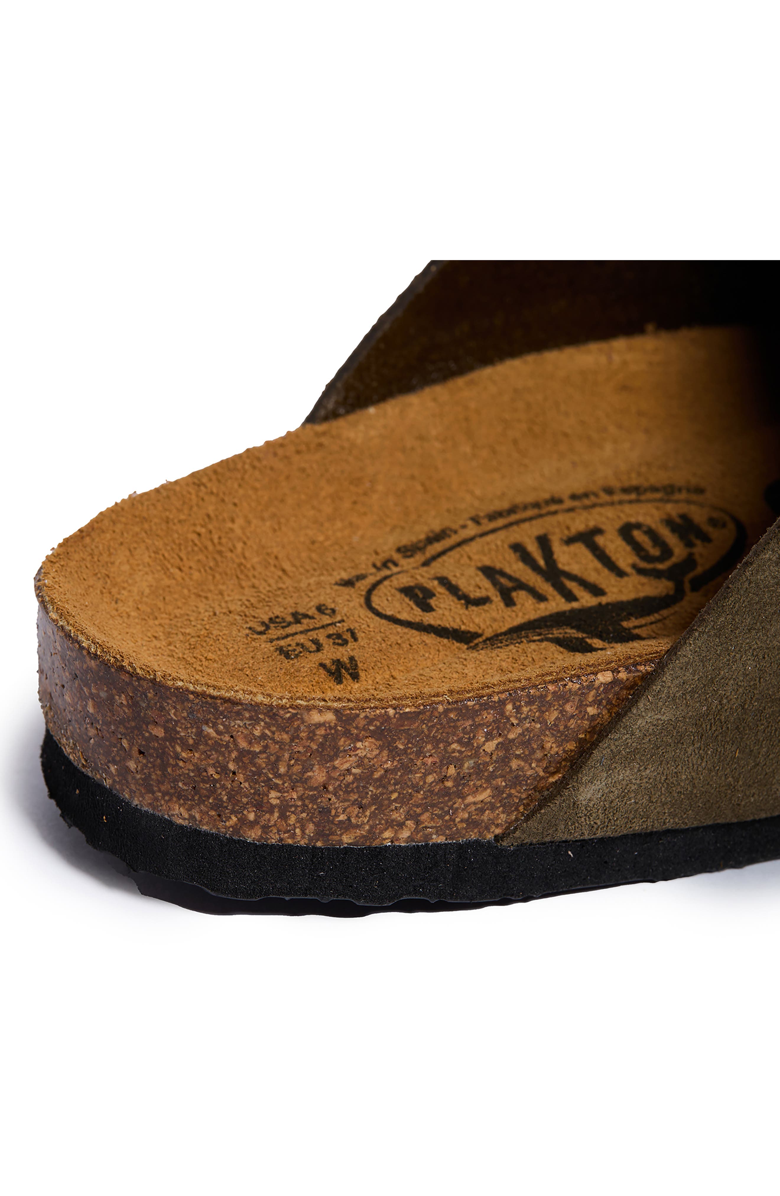 Brooke Clog, Alternate, color, GREEN SUEDE