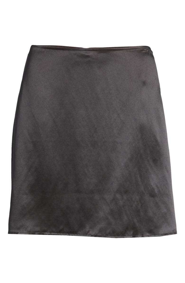 Reformation Benson Silk Miniskirt, Alternate, color,