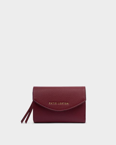 Alba Wallet in Cherry
