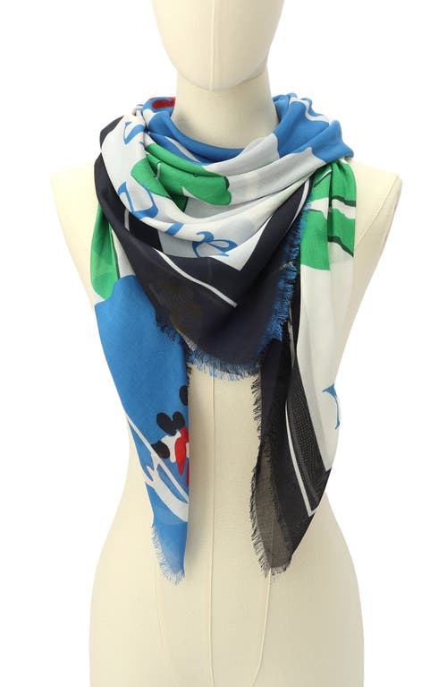 KATE SPADE KATE SPADE NEW YORK SPRINGTIME BLOOM SQUARE SCARF