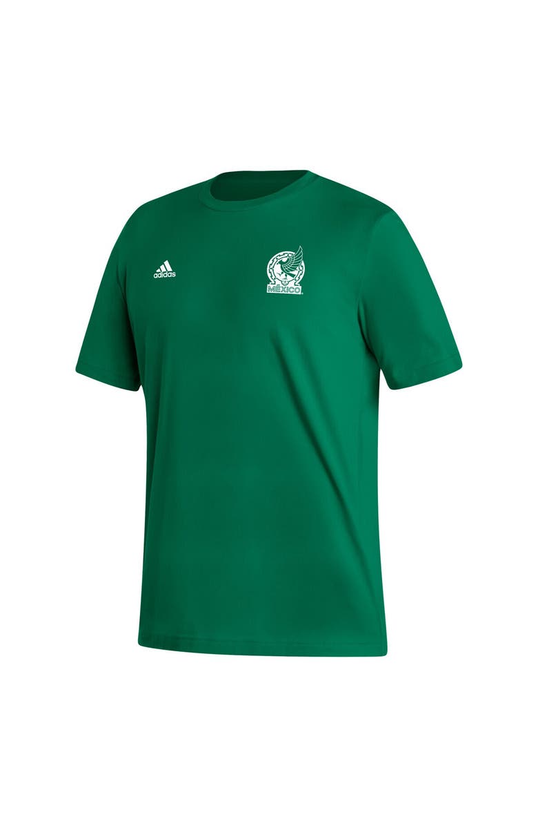 adidas Men's adidas Kelly Green Mexico National Team Crest T-Shirt, Alternate, color,