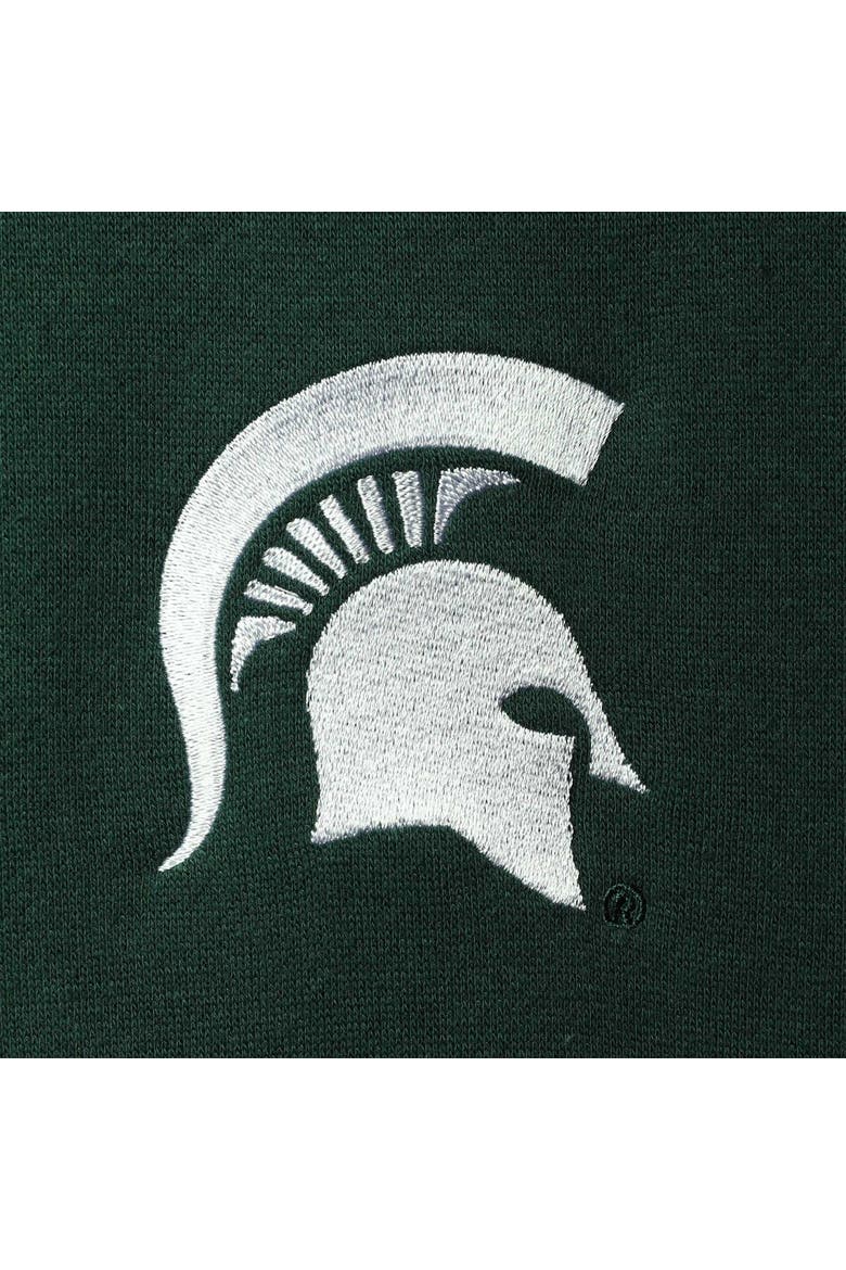 Men's Colosseum Green Michigan State Spartans Tortugas Logo Quarter-Zip Jacket, Alternate, color, Green