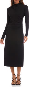 Karen Kane Elise Long Sleeve Jersey Dress
