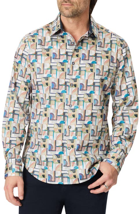 Gainsborough Long Sleeve Stretch Cotton Shirt