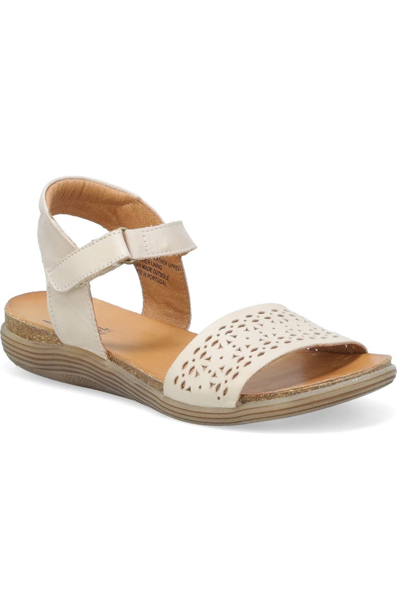 Miz Mooz Mave Ankle Strap Sandal, Main, color, Cream