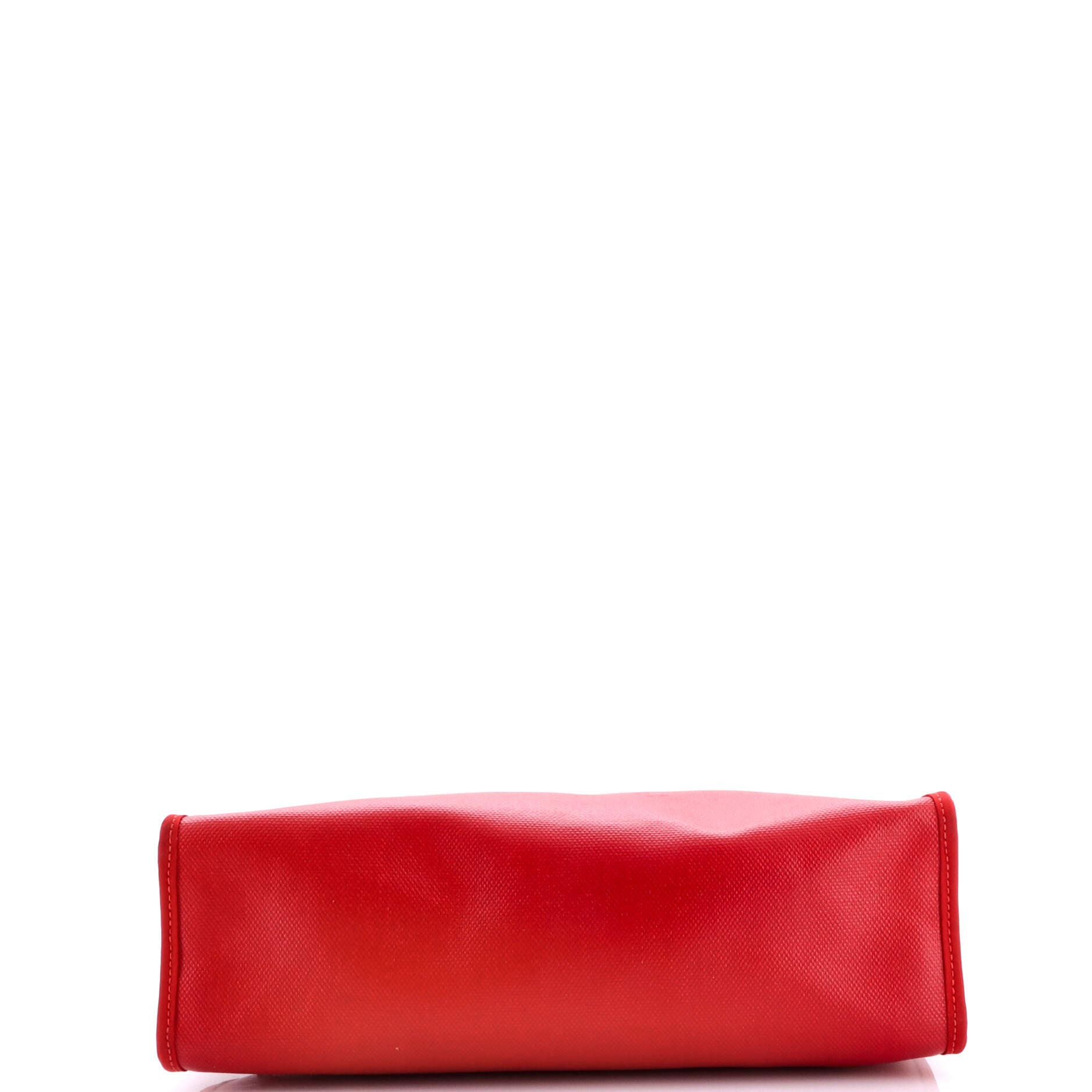 Pre-Owned Hermes Herbag Zip Berline Vache Canvas and Leather 31, Alternate, color, Rouge Piment