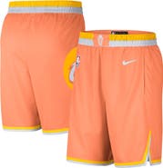 Nike Men's Nike  Orange Cleveland Cavaliers 2025/26 City Edition Remix Dri-FIT Swingman Shorts