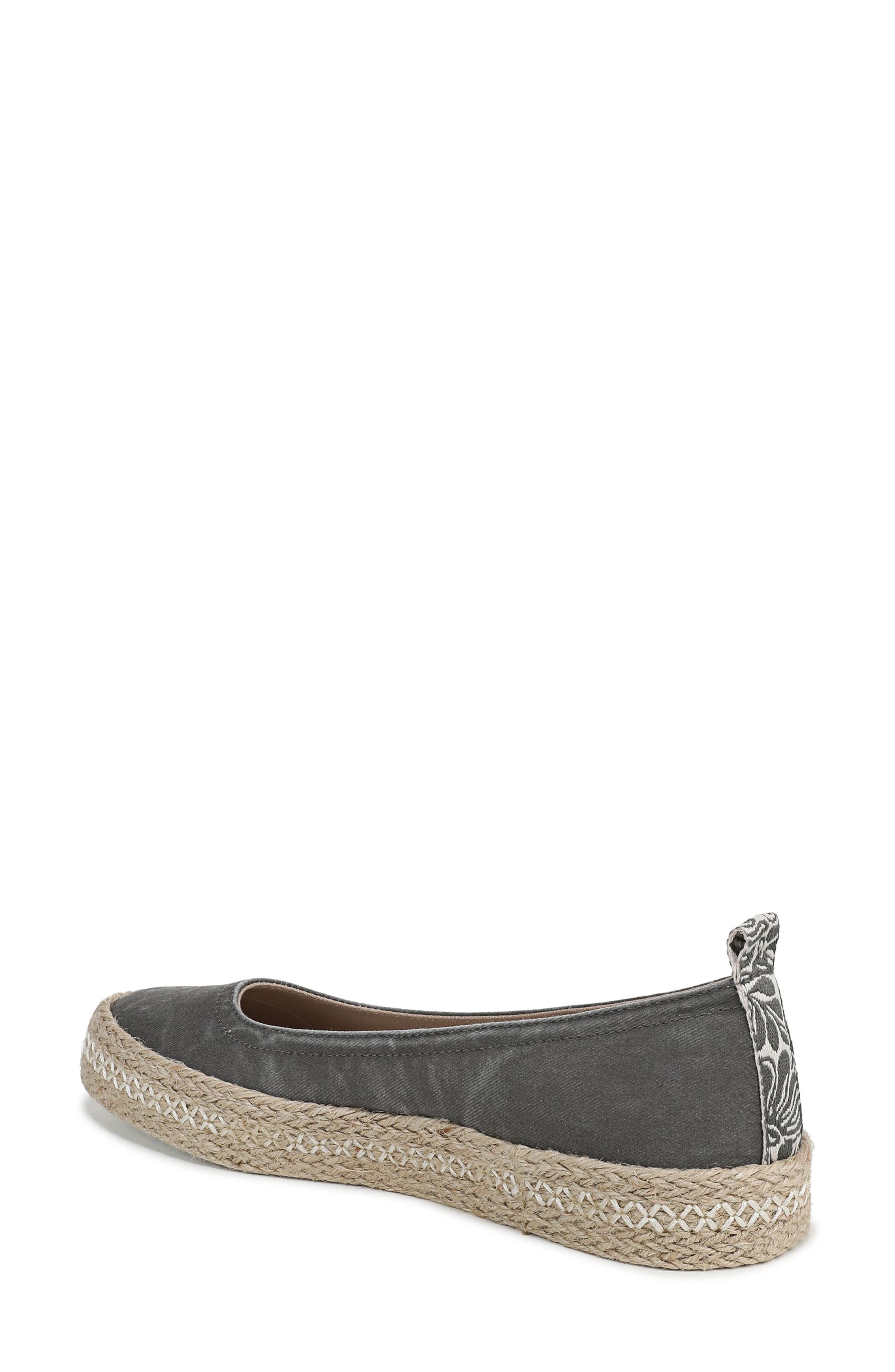 Blowfish Malibu Benita Espadrille Flat, Alternate, color, Charcoal Canvas
