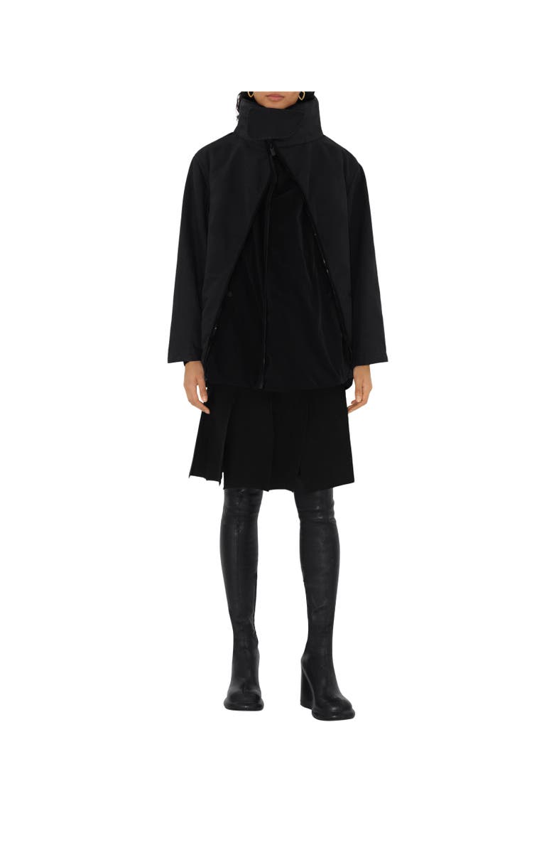 Burberry Detachable Warmer Cotton Parka, Alternate, color, 