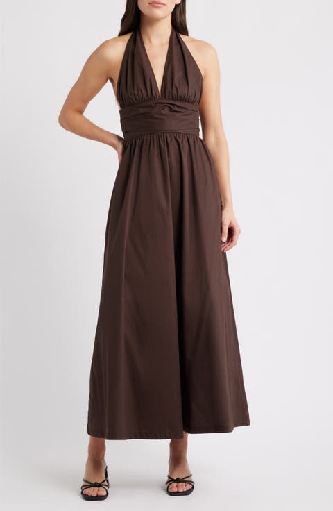 Lido Halter Maxi Dress