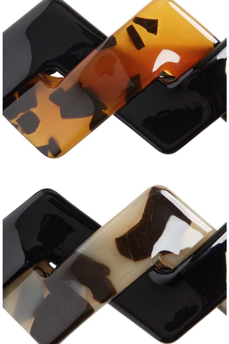 Tasha 2-Pack Barrettes, Alternate, color, MILKY TORTOISE/ TORTOISE