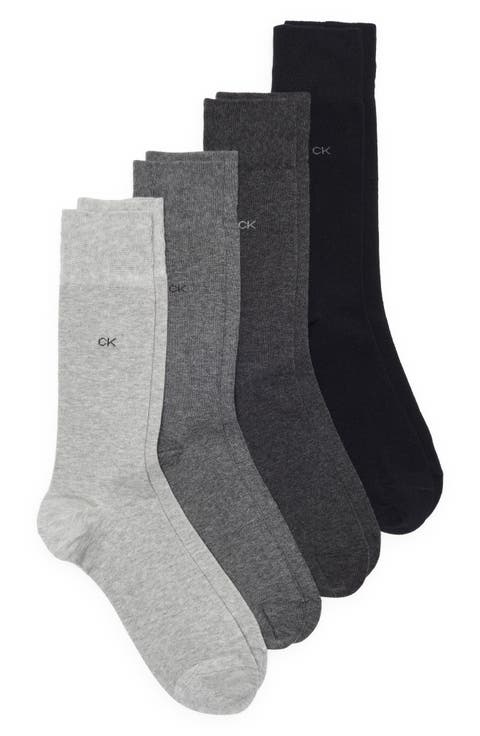 4-Pack Knit Dress Socks