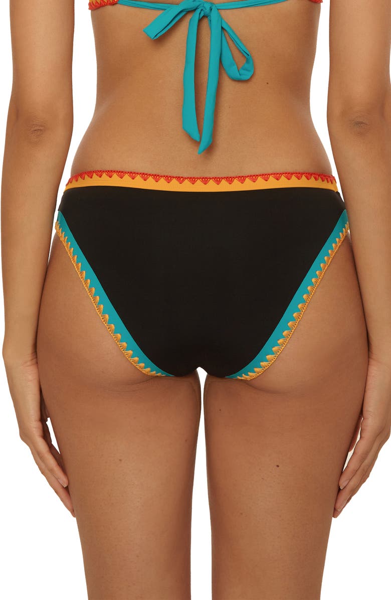 Lucky Brand Avila Hipster Bikini Bottoms, Alternate, color, Black