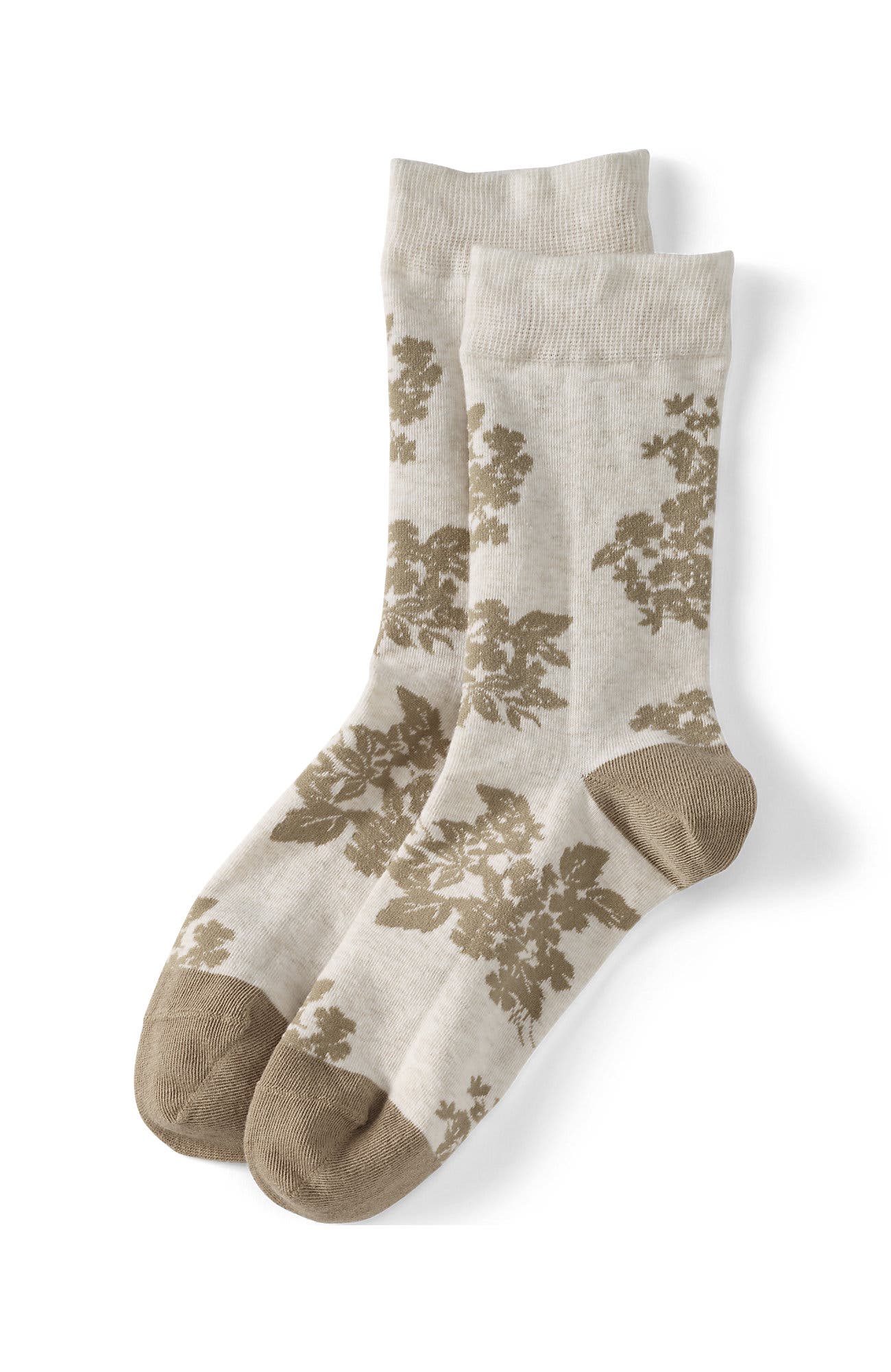 Ivory/Champagne Floral