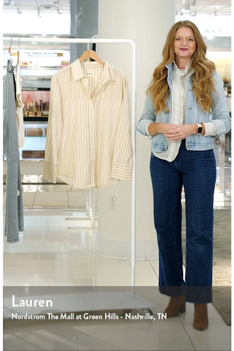 Stripe Button-Up Shirt video