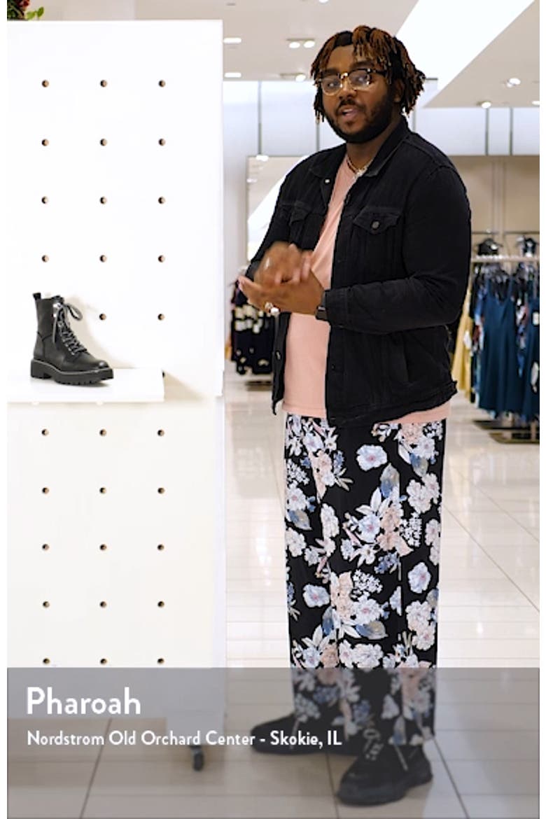 Laurie Platform Combat Boot video