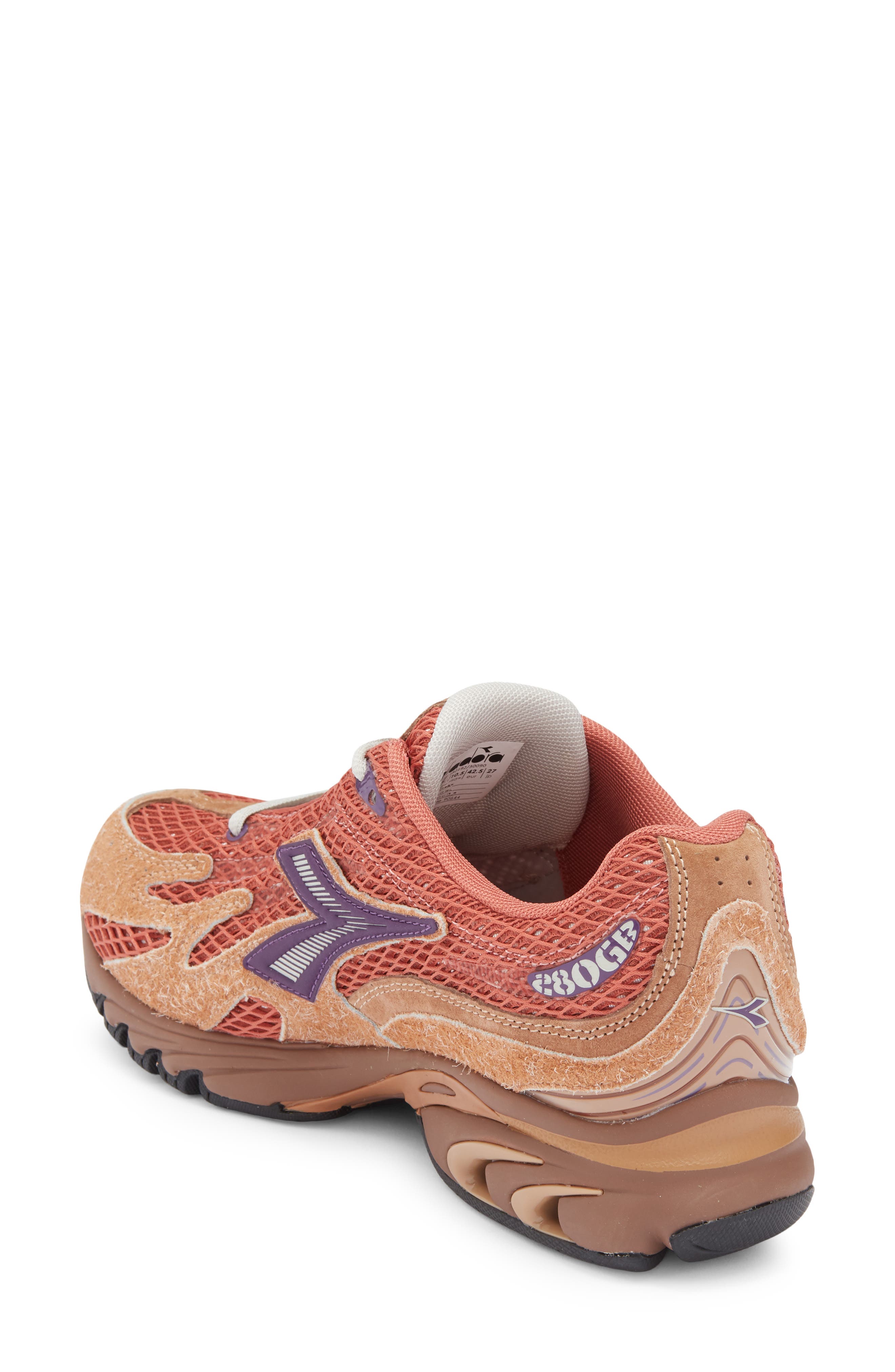 Diadora Mythos Propulsion 280 Bacca Sneaker, Alternate, color, Brown Oats