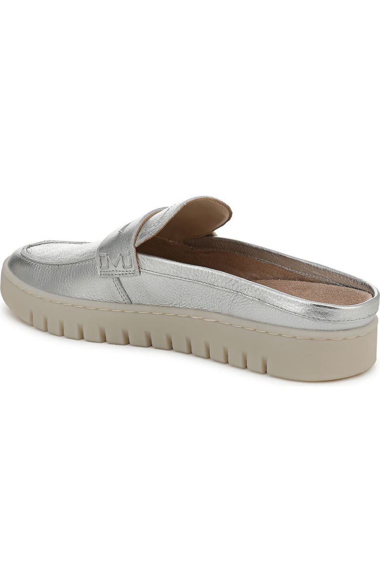 Vionic Uptown Penny Loafer Mule, Alternate, color, Silver