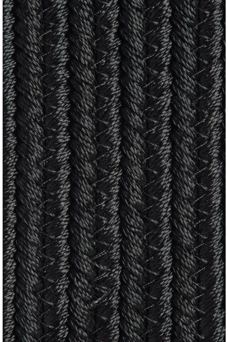 Satin Rope Belt, Alternate, color, BLACK