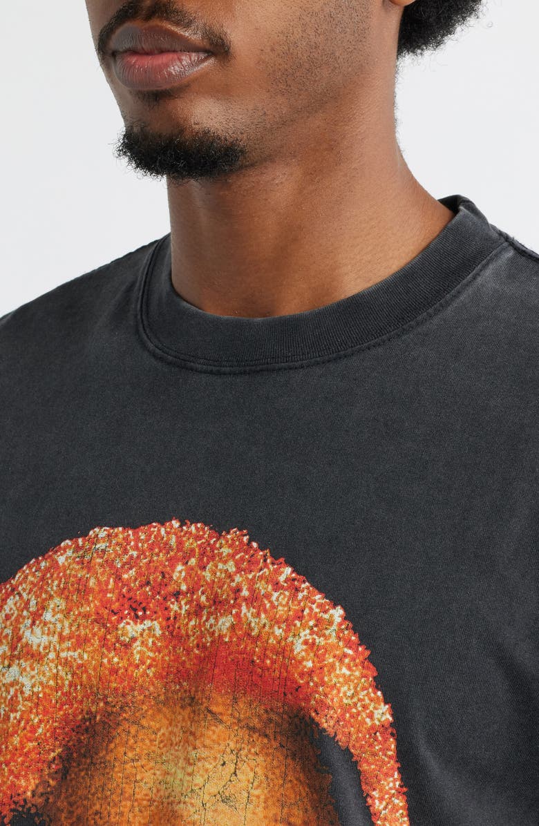 ID Supply Co I'm Back Cotton Graphic T-Shirt, Alternate, color, Washed Black