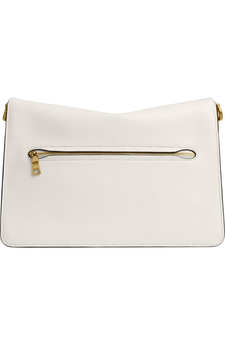 COACH Tabby 30 Chain Smooth Leather Shoulder Bag, Alternate, color, Chalk