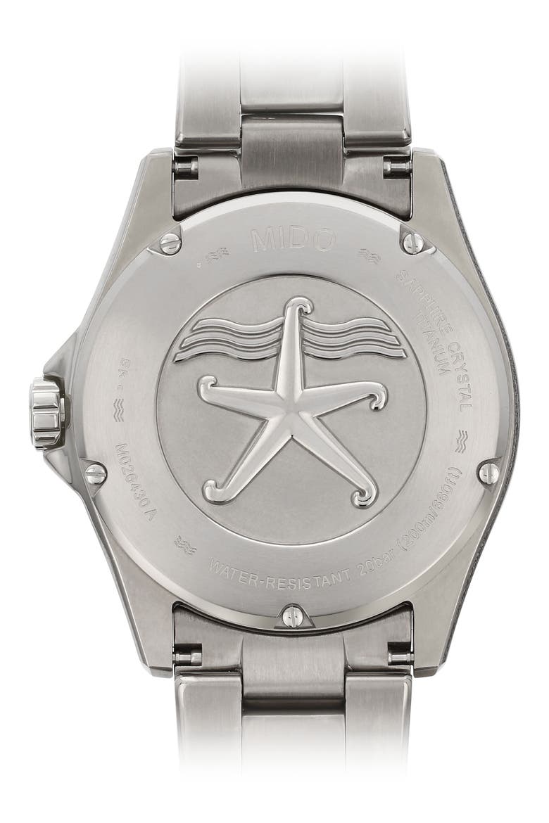 Ocean Star Diver Bracelet Watch, 42mm, Alternate, color, GREY