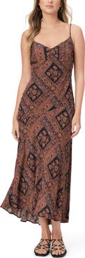 PAIGE Viejo Print Slipdress