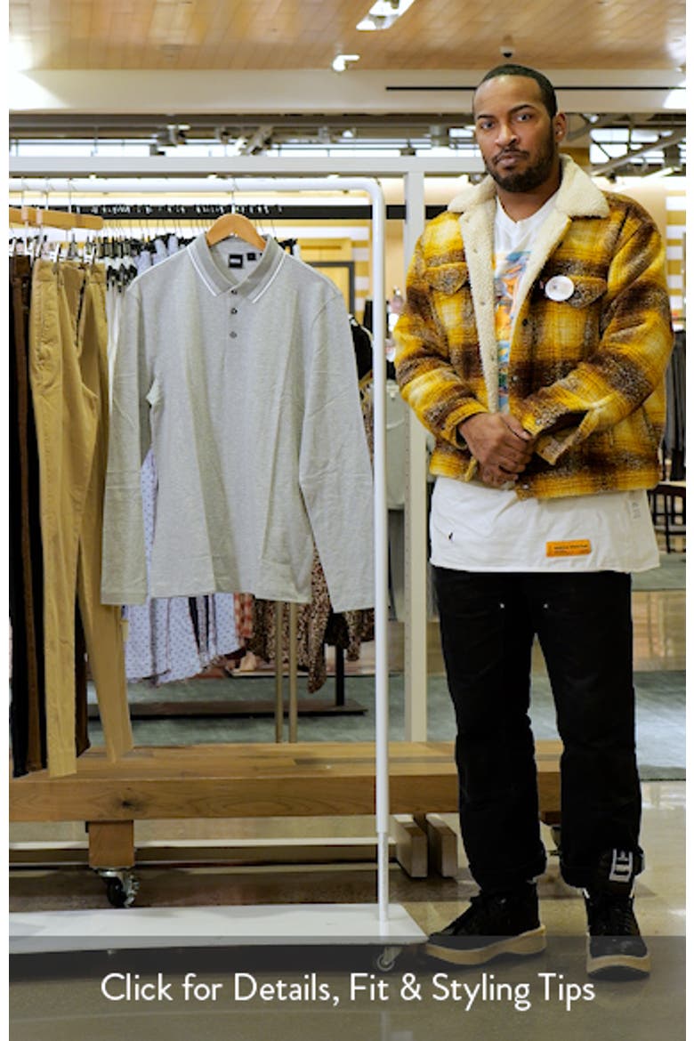 Pittman Long Sleeve Cotton Piqué Polo video
