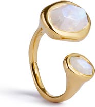 Monica Vinader Odyssey Moonstone Open Ring