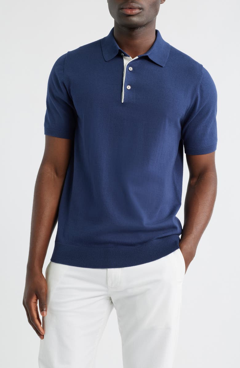 Reiss Finch Polo, Main, color, Navy