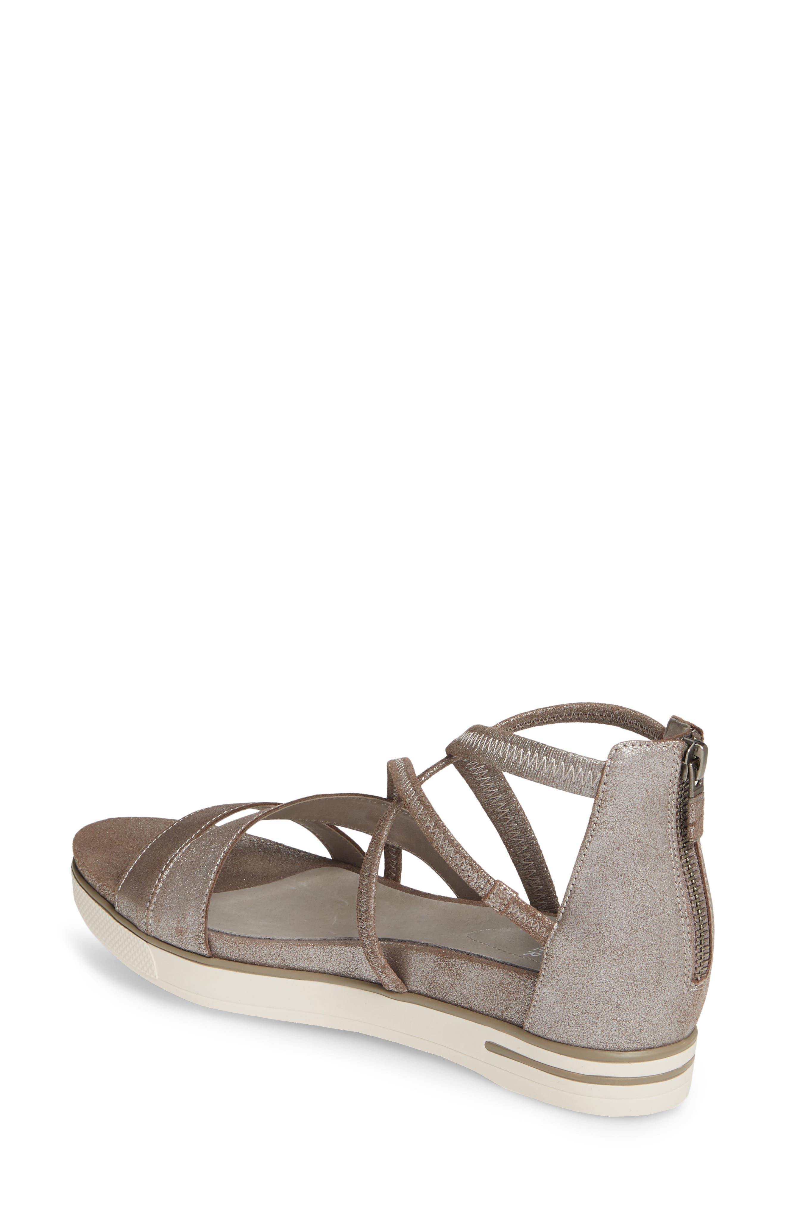 Eileen Fisher Skip Strappy Platform Sandal, Alternate, color, 