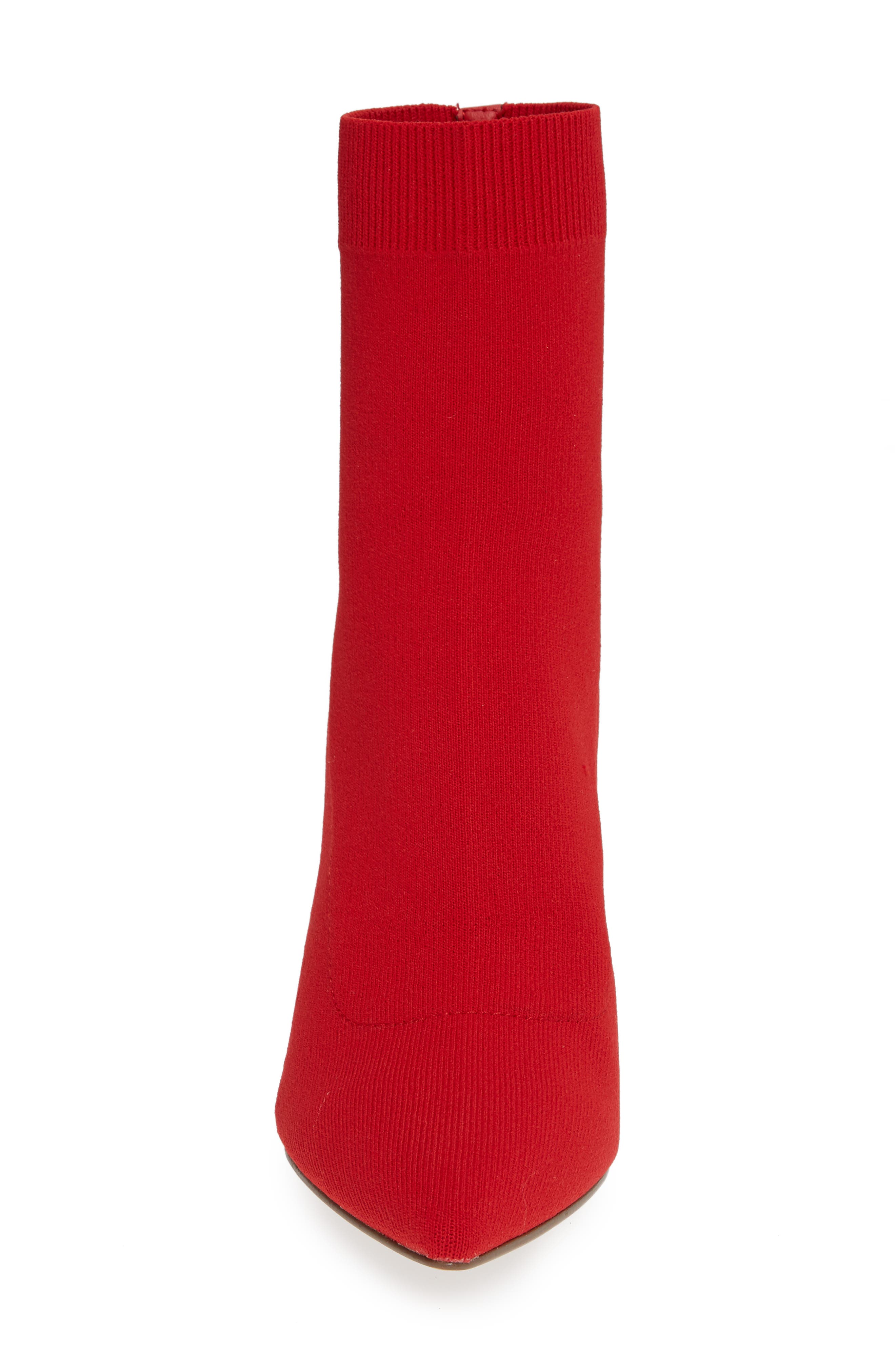 Claire Bootie, Alternate, color, RED
