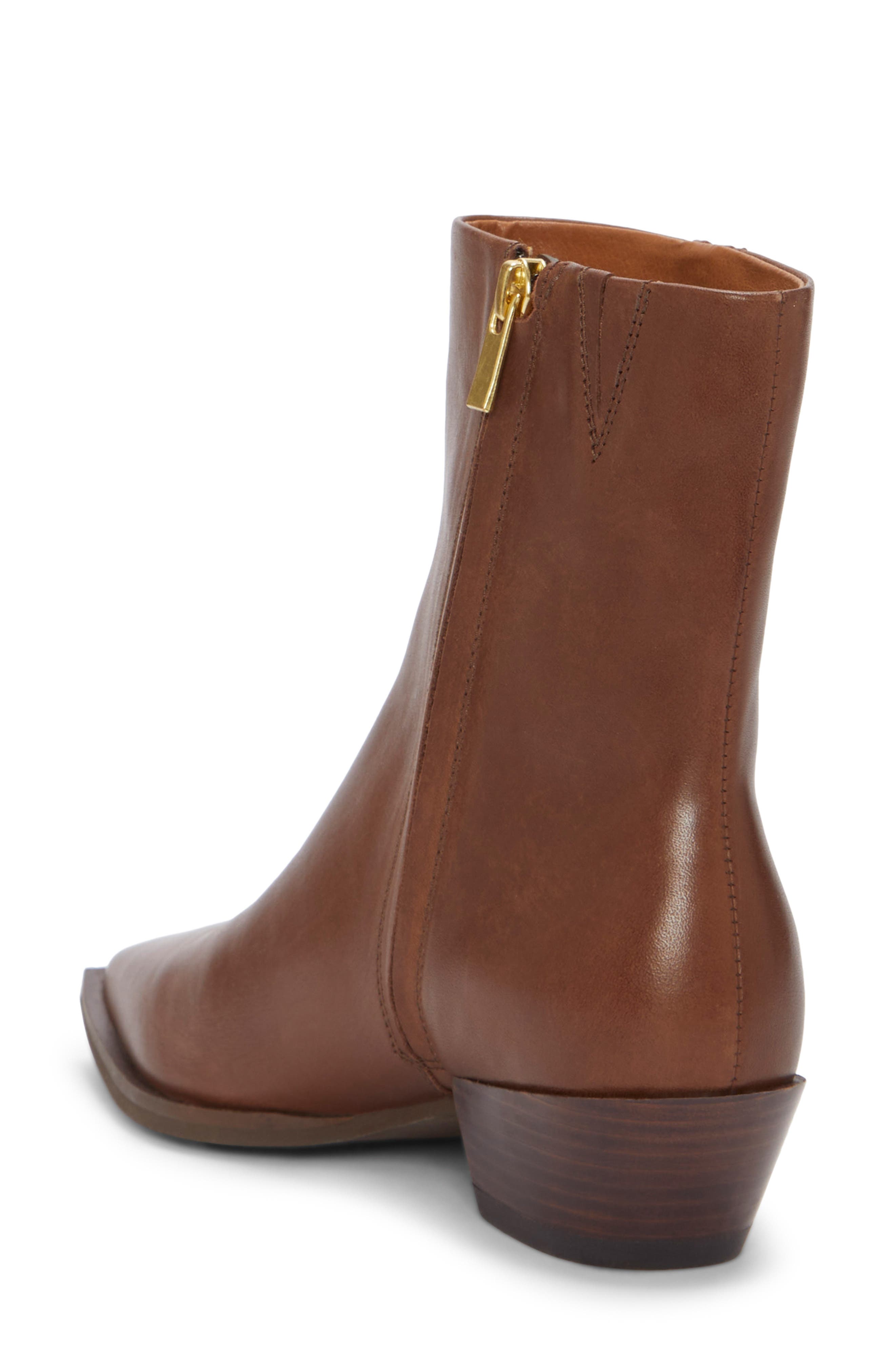 Lucky Brand Shakell Bootie, Alternate, color, Chocolate